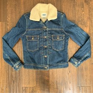 Sherpa Lined Denim Jacket